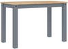 vidaXL 3-tlg. Essgruppe PANAMA Grau Massivholz Kiefer 3345165 Bild 4