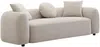 Vente-unique - OXILA Sofa Stoff Beige - B 97 cm x H 65 cm x L 229 cm Bild 3