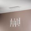 Fabas Luce 3685-46-102 LED Pendelleuchte Prado 8-flammig weiß Bild 2
