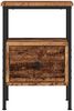 vidaXL Nachttisch Altholz-Optik 34x36x50 cm Holzwerkstoff 857262 Bild 4