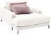 KAWOLA Longseat CARA Feincord weiß 84 x 170 x 132 cm Bild 3