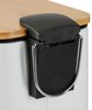 Relaxdays Bad Mülleimer 5 l mit Bambusdeckel Bild 4