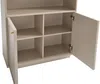 Vente-unique - VALONIRO Bookcase Holz, Platte Beige - B 35 cm x H 180 cm x L 90 cm Bild 5