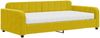 vidaXL Tagesbett mit Matratze Gelb 100x200 cm Samt 3196917 Bild 2