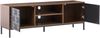 TV-Möbel CARAQUET Dunkelbraun Bild 4