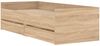 Einzelbettgestell Design für Erwachsene mit Schubladen Sonoma-Eiche 90x200 cm d3773e Bild 4
