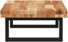 vidaXL Waschbeckenregal Wandmontage Stahl und Akazienholz 3302745 Bild 5