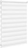 vidaXL Doppelrollo Weiß 115x100 cm Stoffbreite 110,9 cm Polyester 4014732 Bild 4