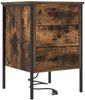 vidaXL Nachttisch Geräucherte Eiche 42 x 41 x 61 cm Holzwerkstoff 859484 Bild 2