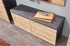 Bank vito Sedeo, Holzwerkstoff, Holzfarben, 120 x 50 x 38 cm Bild 5