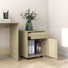 vidaXL Rollschrank Sonoma-Eiche 45x38x54 cm Holzwerkstoff 808443 Bild 3
