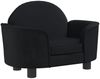 vidaXL Hundebett, Samt, Schwarz, 45 x 40 x 66 cm Bild 2
