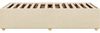 vidaXL Bettgestell ohne Matratze Creme 100x200 cm Stoff 3284713 Bild 5