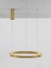 Nova Luce 9345661 ELOWEN LED Pendelleuchte 60cm 3000K Gold gebürstet dimmbar Bild 3