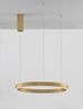Nova Luce 9345661 ELOWEN LED Pendelleuchte 60cm 3000K Gold gebürstet dimmbar Bild 4