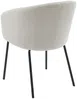 Vente-unique - MORONI Stuhl Stoff Beige - B 58,5 cm x H 79 cm x L 56,5 cm Bild 5