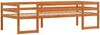 vidaXL Kinderbett Wachsbraun 90x200 cm Massivholz Kiefer 846866 Bild 3