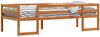 vidaXL Kinderbett Wachsbraun 90x200 cm Massivholz Kiefer 846866 Bild 4