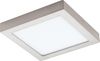 Eglo 96679 Smart Light Aufbauleuchte FUEVA-C nickel-matt weiß 22,5x22,5 cm dimmbar 2700-6500K mit Connect Funktion Bild 3