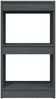 vidaXL Bücherregal Grau 40x30x71,5 cm Massivholz Kiefer 808135 Bild 5
