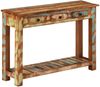 Konsolentisch, Beistelltisch, Konsole 110x30x76 cm Altholz Massiv Bild 2