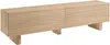 Vente-unique - LUDIMA TV unit Holz, Platte Beige - B 36,8 cm x H 46,1 cm x L 180 cm Bild 3