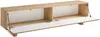 Vente-unique - LUDIMA TV unit Holz, Platte Beige - B 36,8 cm x H 46,1 cm x L 180 cm Bild 4