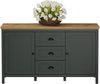 Trendteam 'Stanton' Sideboard/Buffet, Tannengrün Dekor/Evoke Eiche Nachbildung, B/H/T: 146 / 86 / 45 cm Bild 4