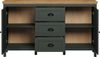 Trendteam 'Stanton' Sideboard/Buffet, Tannengrün Dekor/Evoke Eiche Nachbildung, B/H/T: 146 / 86 / 45 cm Bild 3
