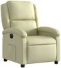vidaXL Relaxsessel Elektrisch Creme Echtleder 3204256 Bild 4