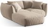 Micadoni Modulares Sofa Chris 4-Sitzer Samt Ecru Bild 3