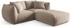 Micadoni Modulares Sofa Chris 4-Sitzer Samt Ecru Bild 2