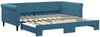 vidaXL Tagesbett Ausziehbar Blau 100x200 cm Samt 3197777 Bild 2