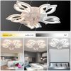 LETGOSPT Deckenleuchte 85W Deckenventilator mit Lampe, Fernbedienung Leise Ventilator Dimmbar, LED fest integriert, Kaltweiß, Naturweiß, Warmweiß, Deckenlampe Mit Leise Ventilator 6 Geschwindigkeiten Für Wohnzimmer Bild 3