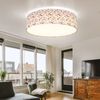 Deckenleuchte, weiß, Terrazzo-Mosaik Optik, 38 cm, VARIOS Bild 4