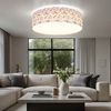 Deckenleuchte, weiß, Terrazzo-Mosaik Optik, 38 cm, VARIOS Bild 5