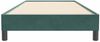 vidaXL Boxspringbett ohne Matratze Dunkelgrün 100x220 cm Samt 3315864 Bild 5