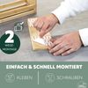 ausziehbares Gewürzregal mit 2 Etagen aus Bambus 29 x 10 x 24,5 cm Bild 4