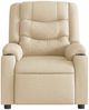 vidaXL Relaxsessel Elektrisch Creme Stoff 3310252 Bild 5