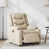 vidaXL Relaxsessel Elektrisch Creme Stoff 3310252 Bild 3