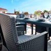 BICA Diningset 7 tlg. Lido, 6 Sessel inkl Sitzkissen, Tisch Houston, Graphite - wetterfest Bild 3