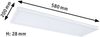 Paulmann 79926 LED Panel Atria Shine 580x200 mm 4000K Weiß Bild 3