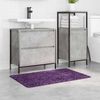 vidaXL Rutschfeste Badmatte Lila 60 x 90 cm PP 4019842 Bild 2