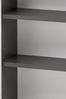 Hängeschrank >Villach< (B/H/T: 40x64x20 cm) in matt grau - 40x64x20 (BxHxT) Bild 4