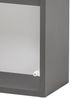 Hängeschrank >Villach< (B/H/T: 40x64x20 cm) in matt grau - 40x64x20 (BxHxT) Bild 3