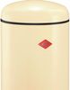 WESCO 'Baseboy 20' Abfalleimer mit 20 Liter Abfallvolumen und Fußtritt, MANDEL, 63,5 x 36,2 x 36,2 cm Bild 3