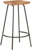 vidaXL Barhocker 2 Stk. Massivholz Akazie 320651 Bild 2