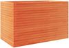 vidaXL Pflanzkübel Wachsbraun 110x60x68,5 cm Massivholz Kiefer 3282506 Bild 2