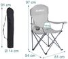 Relaxdays Faltbarer Camping Stuhl 2er Set Bild 4