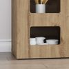 vidaXL Sideboard Artisan-Eiche 100 x 35 x 59 cm Holzwerkstoff 891353 Bild 5